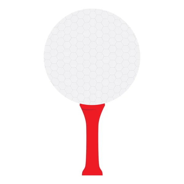 Balle de golf isolée — Image vectorielle