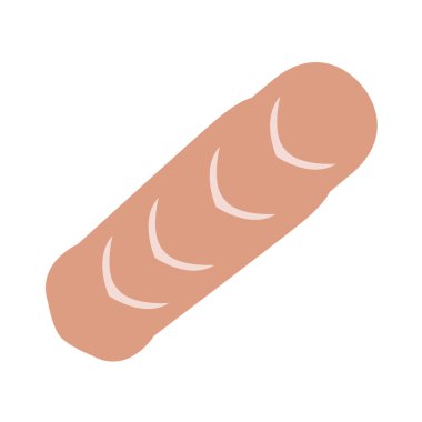 İzole karides illüstrasyon