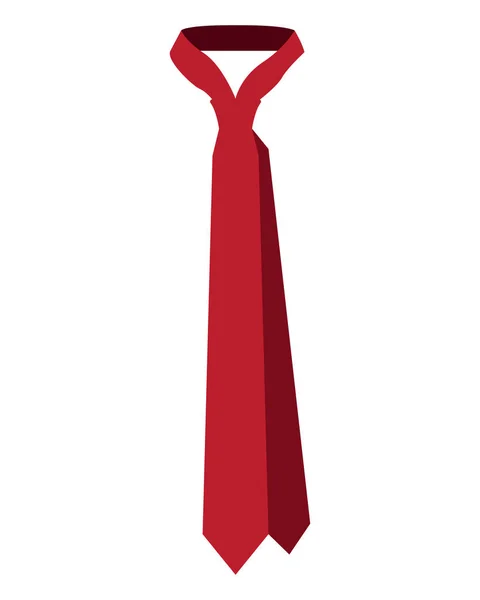Icono de corbata aislado — Archivo Imágenes Vectoriales