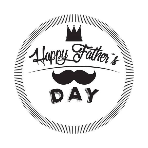 Bonne fête des pères — Image vectorielle