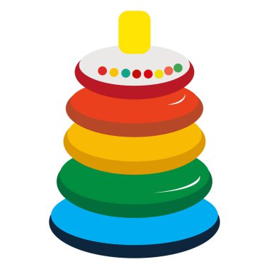 İzole piramit yığını