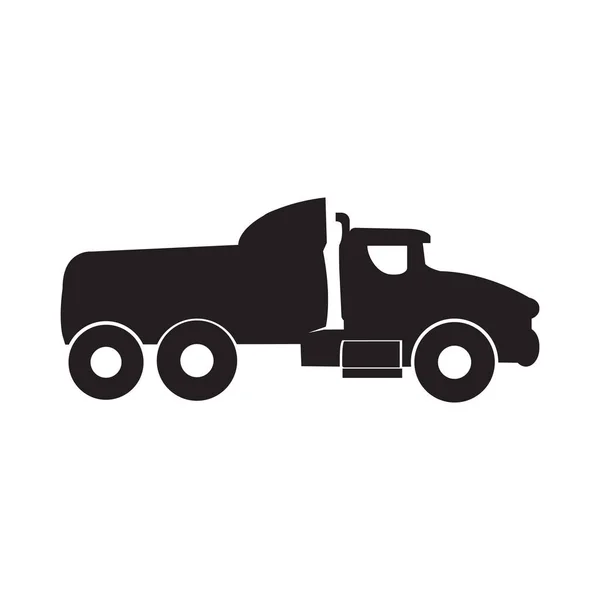 Elszigetelt truck játék — Stock Vector