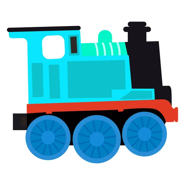 Isolated train toy — Stock Vector