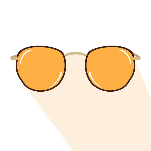 Icono de gafas de sol aisladas — Vector de stock