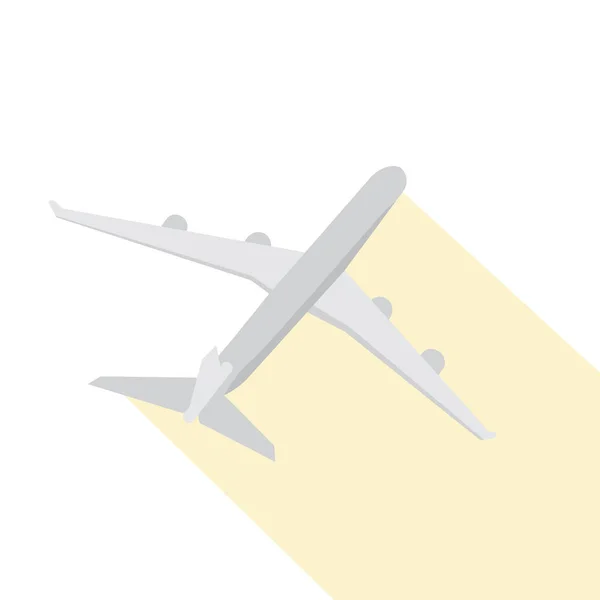 Icono de avión aislado — Vector de stock