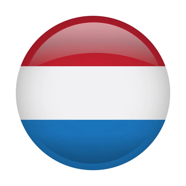 Bandera aislada de los Países Bajos — Archivo Imágenes Vectoriales