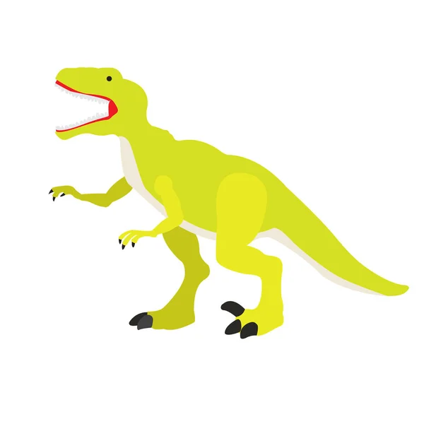 Isolerade dinosaur leksak — Stock vektor