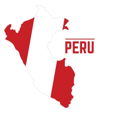 bayrak ve peru Haritası