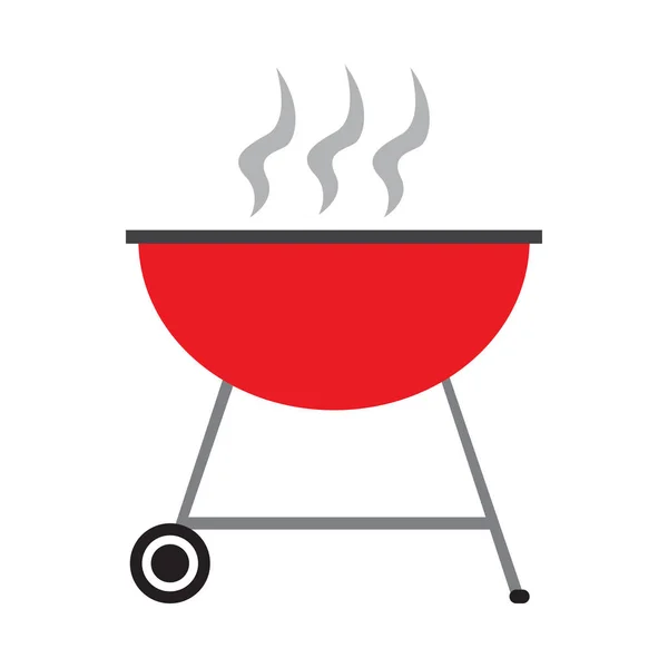 Isolated barbecue grill — Stock Vector