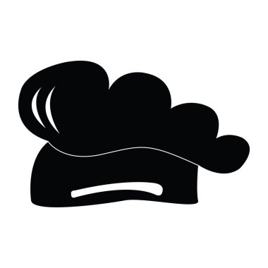 İzole toque illüstrasyon