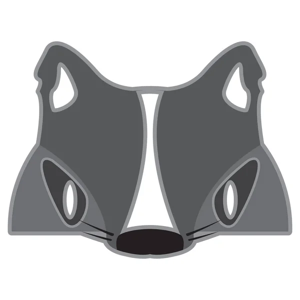 Halloween maschera di lupo mannaro — Vettoriale Stock