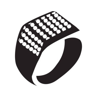 Yüzük siluet çizimi