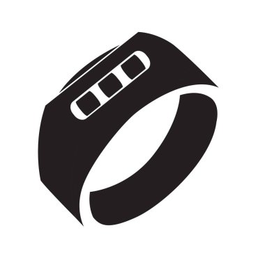 Yüzük siluet çizimi