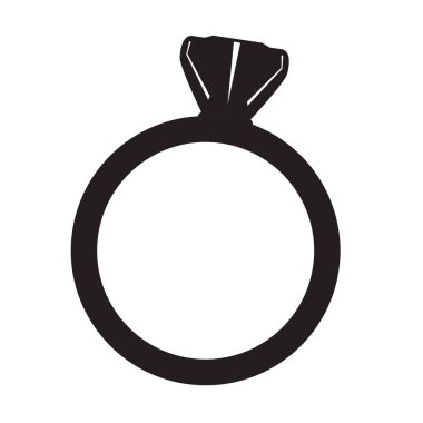 Yüzük siluet çizimi