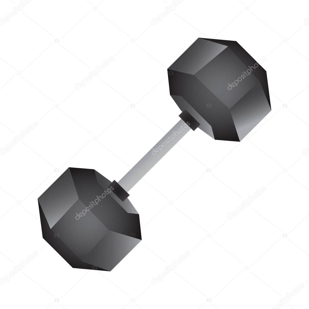 Isolated weight icon