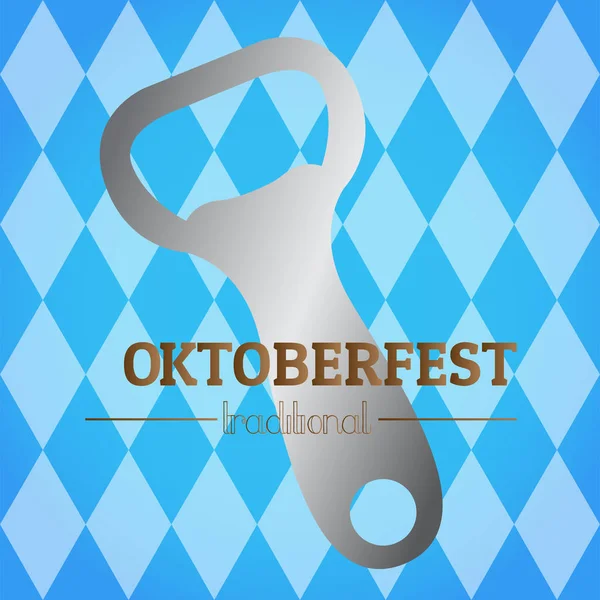 Disegno grafico Oktoberfest — Vettoriale Stock