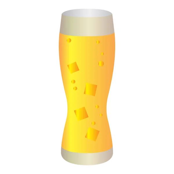 Izolált sörösüveg — Stock Vector