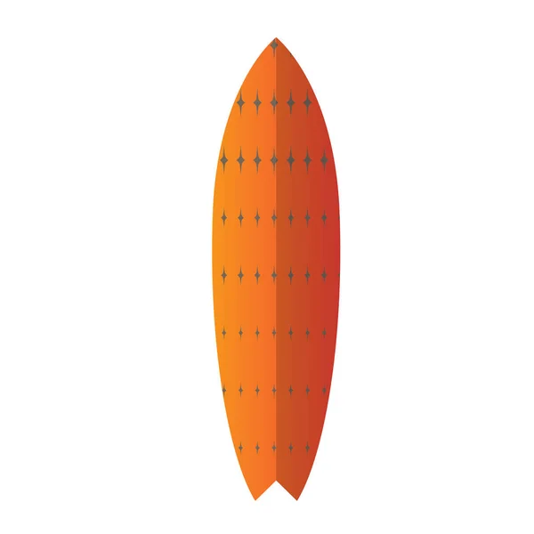 Isolerade surfbräda illustration — Stock vektor