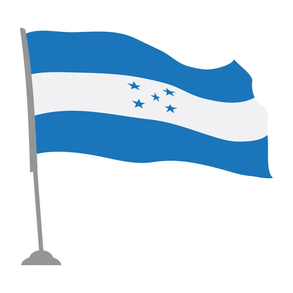 Honduras Bayrağı — Stok Vektör