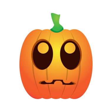 İzole halloween jack-o-lantern