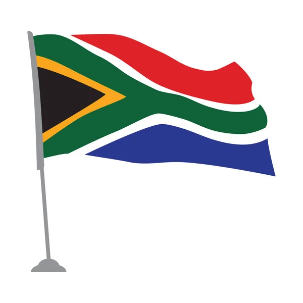 Bandera de Sudáfrica — Archivo Imágenes Vectoriales