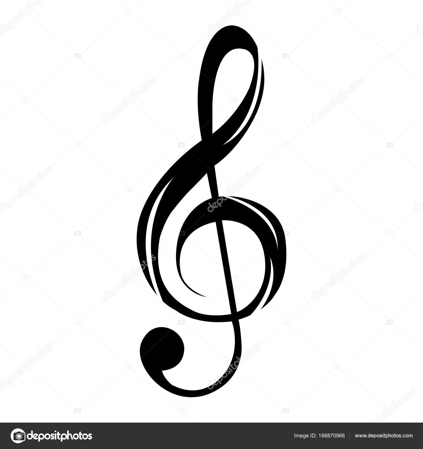 격리 된 음표 스톡 벡터 - ©JoKalar01 166870968, image size:963x1024
