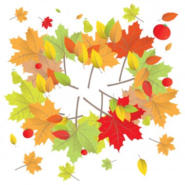 sonbahar yaprakları arka plan