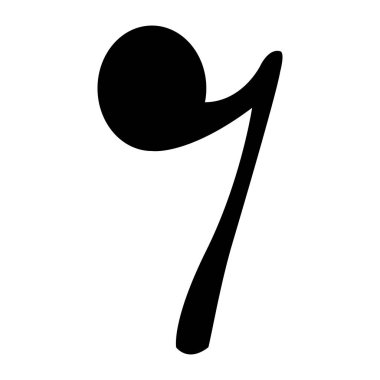 İzole Müzik Notası