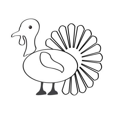 İzole Türkiye simgesi