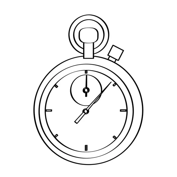 孤立的计时器图标 — 图库矢量图片