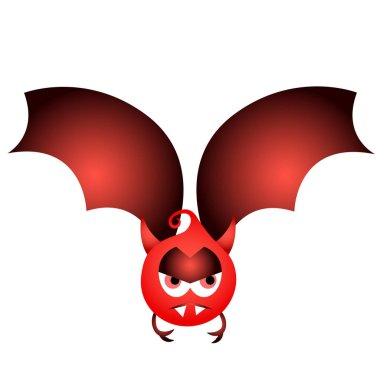 İzole Cadılar Bayramı yarasa