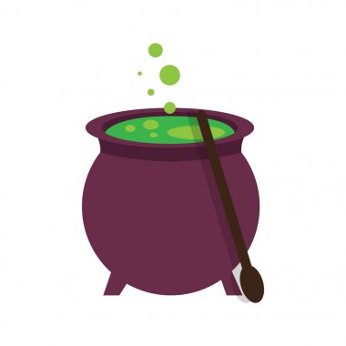 İzole cadı kazanı