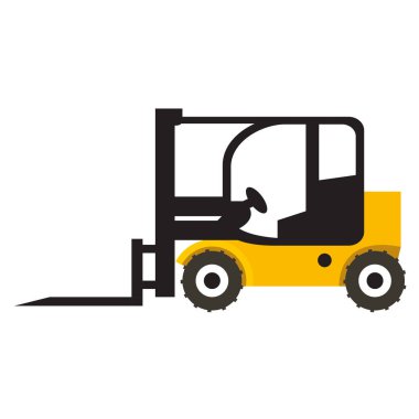 Forklift aracı simgesini