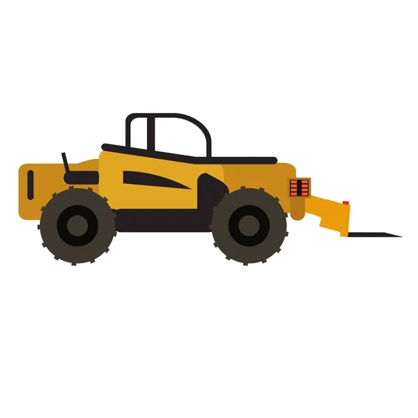 Icono del vehículo de construcción — Vector de stock