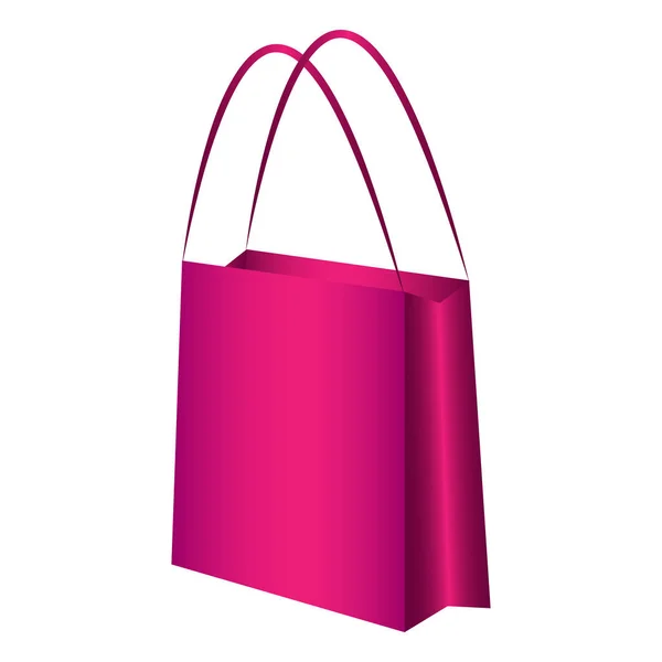 Isolated shopping bag — Stock Vector
