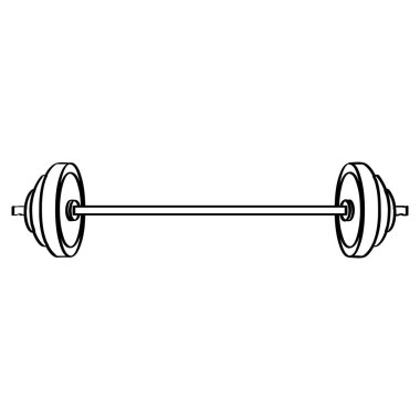 İzole ağırlık simgesi