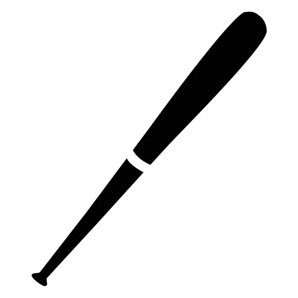 Bâton de baseball isolé — Image vectorielle
