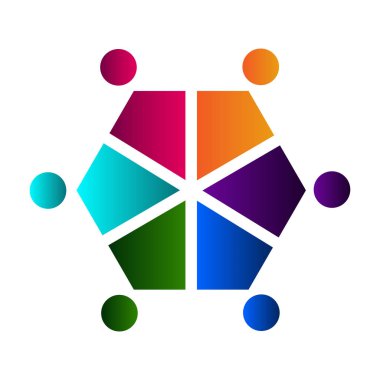 İzole ekip çalışması logosu