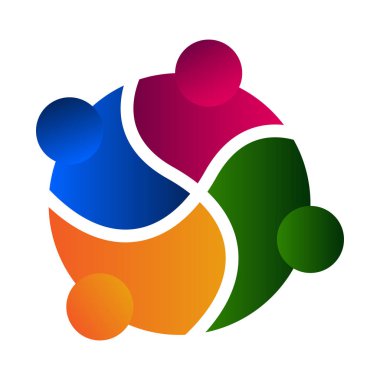 İzole ekip çalışması logosu