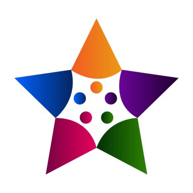 İzole ekip çalışması logosu