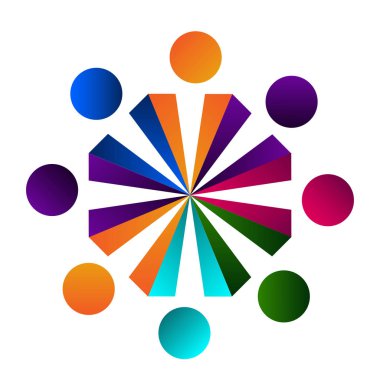 İzole ekip çalışması logosu