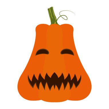 İzole halloween jack-o-lantern