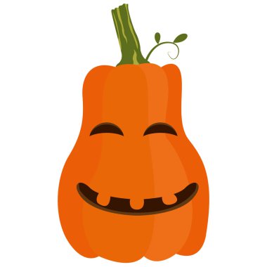 İzole halloween jack-o-lantern