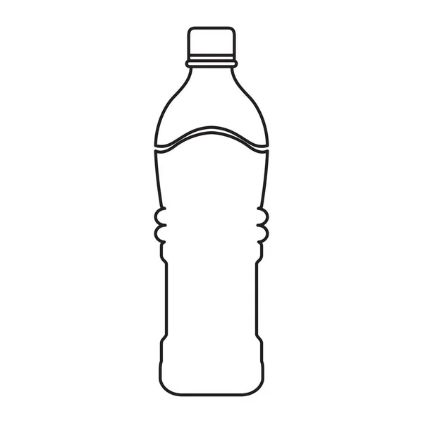 Mineral water bottle — Stock Vector