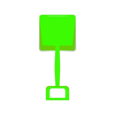 İzole kürek oyuncak