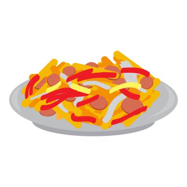 Makarna sosu ve sosis