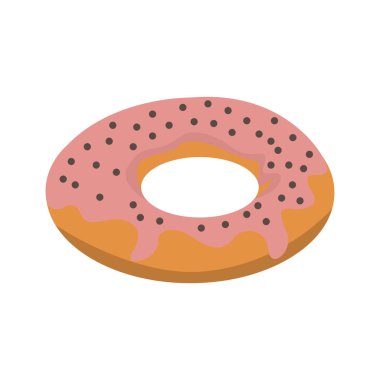 İzole halka illüstrasyon