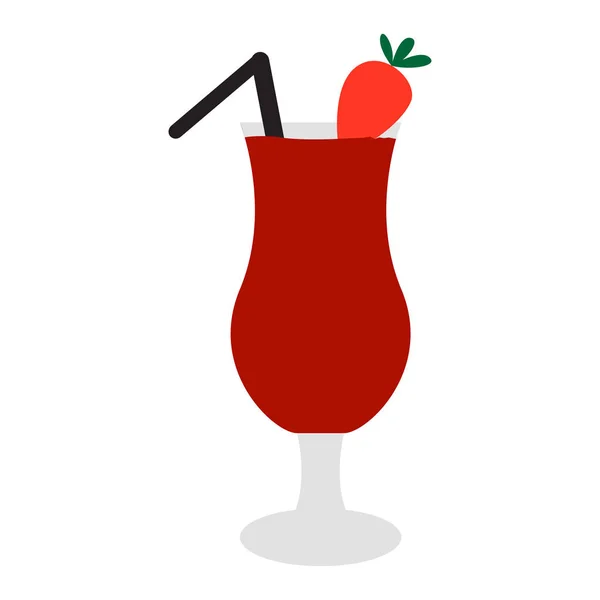 Illustration de cocktail isolé — Image vectorielle