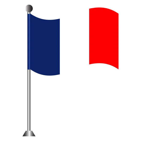 Bandera de France — Vector de stock