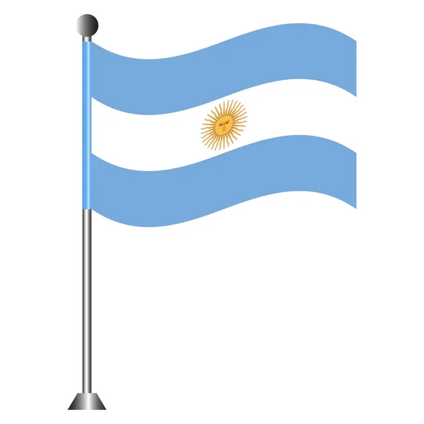 Drapeau de l'Argentine — Image vectorielle